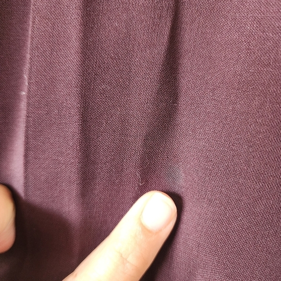 Vince Wool Burgundy Slim Trouser Pants Contemporary Business Casual Modest 8 - Picture 13 of 13